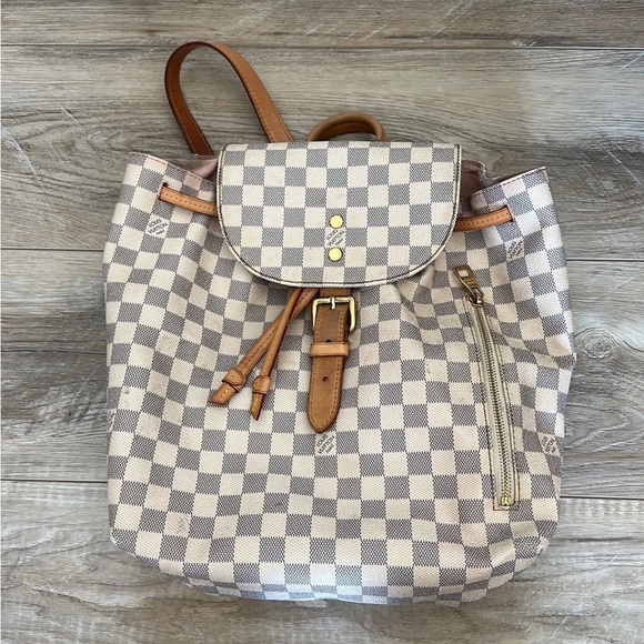 Authentic Louis Vuitton damier azur Backpack - Picture 1 of 11